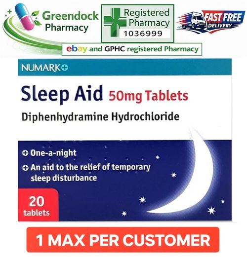 One a Night Sleep Aid 50MG Numark x20 (Nytol Alternative ) — image 1