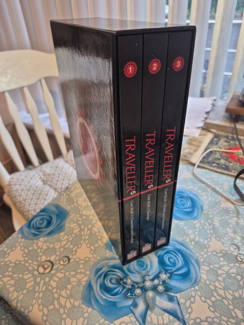 Far Future Enterp Sci-Fi RPG  Traveller - 5th Ed Core Rulebooks (Slipcase) — image 1