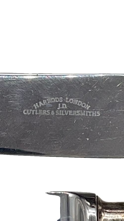 Harrods Silver Plate Cutlery Canteen Multi Set Vintage EPNS Flatware Wooden Box — image 6
