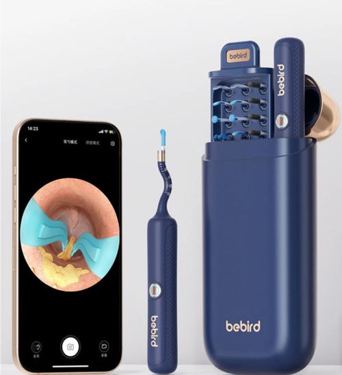 Bebird EarSight Plus Endoscope Otoscope Camera Cleaning Wax Pick Cleaner Kit