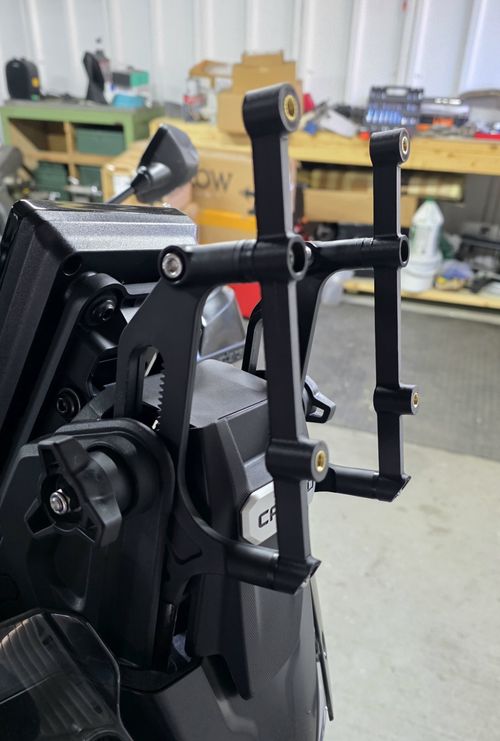 Cf Moto 1000 mtx  800 mtx +50mm Windscreen Raiser — image 4