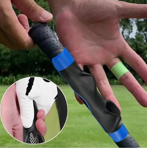 Golf Grip Trainer Aid Attachment Outdoor Swing Training Beginner Corrector Right — image 21