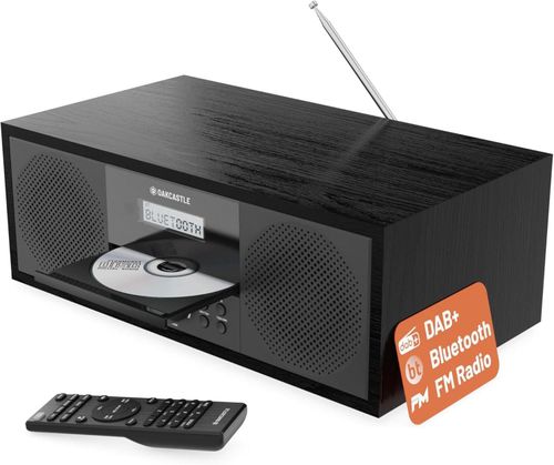 DAB500 CD Player, FM and DAB+ Digital Radio | Bluetooth, Mains Powered — image 1