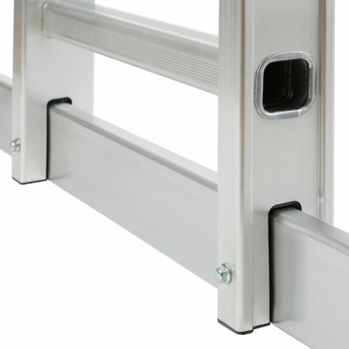 3-in-1 Large Scaffold Tower Working Platform Folding Ladder Decorator Work Bench — image 3
