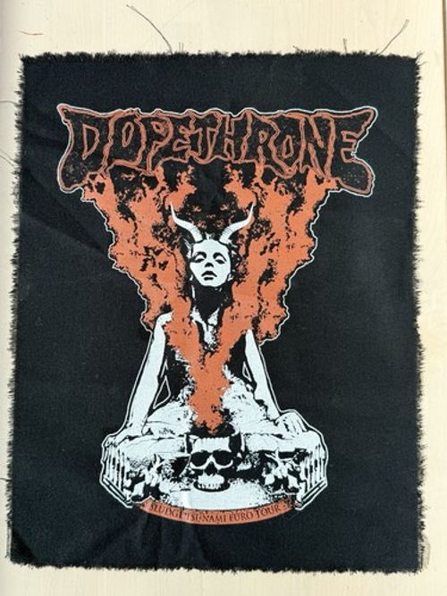 Dopethrone Back Patch Doom / Sludge Metal