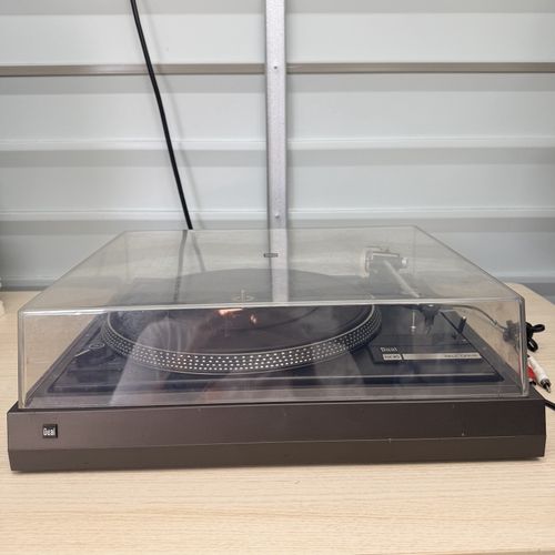Dual CS 505-1 Belt Drive Turntable Record Player Tested New Stylus Made Germany — image 1