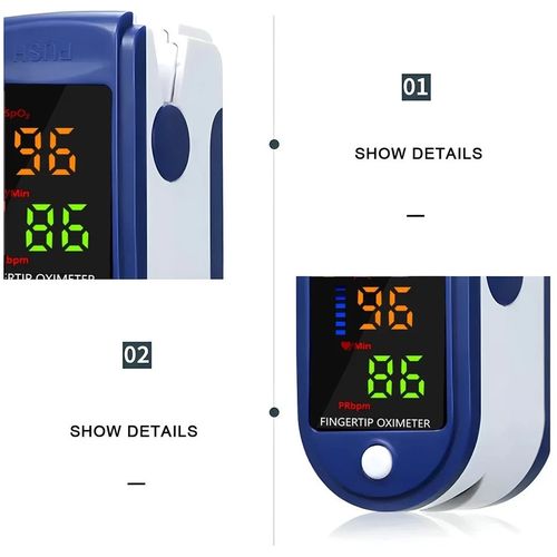 N H S Supplied Pulse Oximeter Blood Oxygen Heart Rate Monitor SpO2 Fingertip — image 10