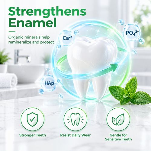 Thryske Toothpaste Whitening, Fluoride-Free for Sensitive Teeth Mint Freshness — image 2