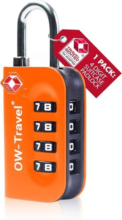 Suitcase Locks TSA Approved Luggage Locks Combination Suitcase Padlock Gym Lock
