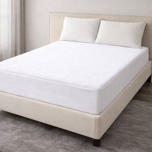 Waterproof Mattress Protector Double Extra Deep 30cm Non Noisy Fitted Bed Sheet — image 4