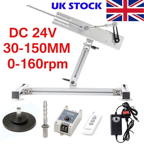 High Torque 30lbs Cycle Reciprocating Linear Actuator Motor 24V 160RPM 1.18”-6”