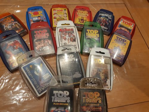 vintage top trumps cards Bundle 16 Packs. Assorted. — image 1