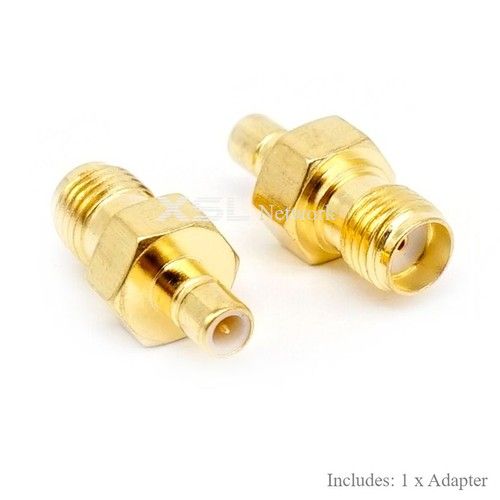 SMB To SMA male/female Coupler Adapter Aerial CCTV Radio Antenna Port Converter