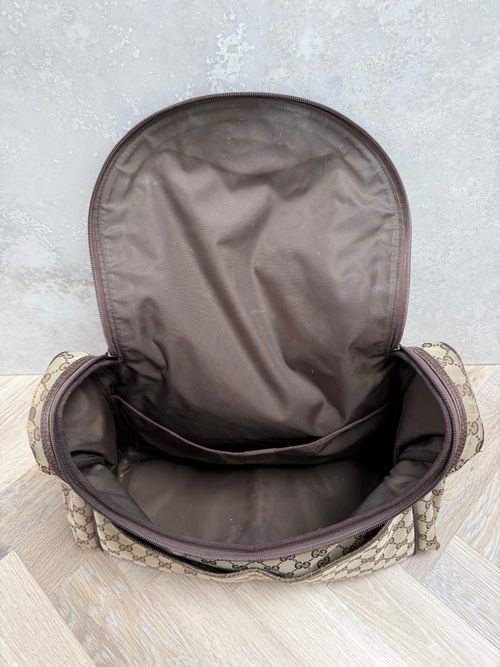 Gucci Logo Pattern Baby Changing Bag with Changing Mat — image 8