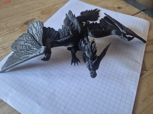3d printed dragon with moving parts — image 2