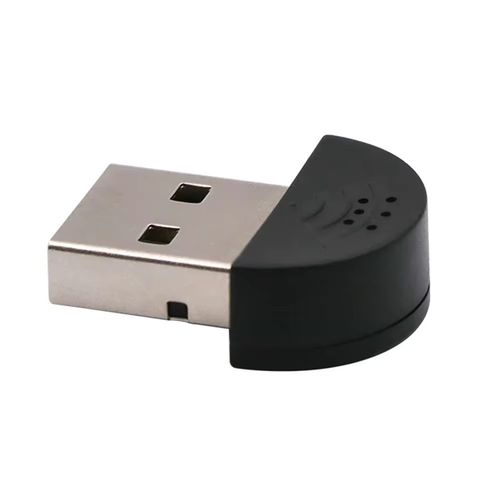 Mini USB 2.0 Microphone Portable Studio Speech Mic Audio Adapter Skype All PC — image 5