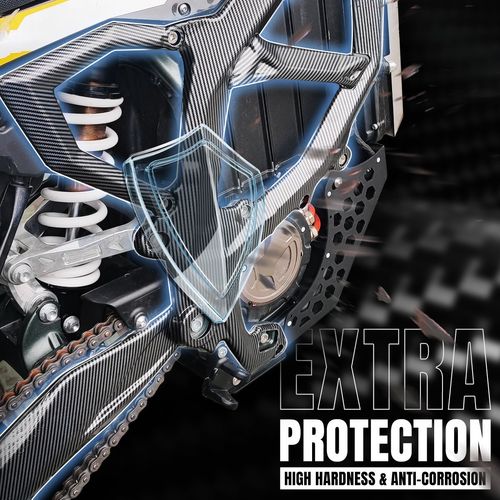 8PCS Carbon Fiber Frame Guards Protector Cover W/Graphics For Surron Ultra Bee — image 6