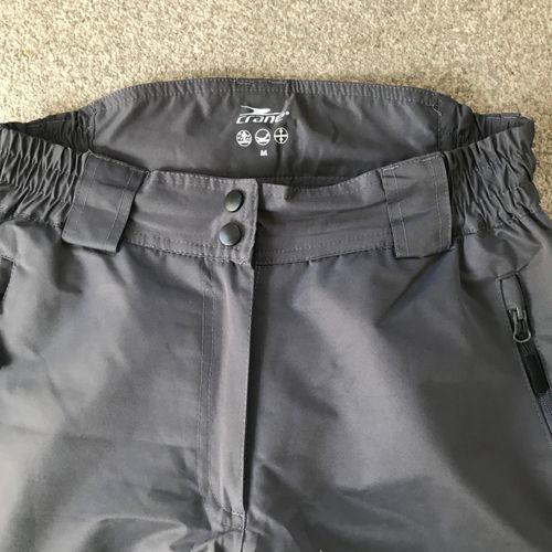Crane Womens Size Medium 12-14 See Insulation Grey Trousers — image 3