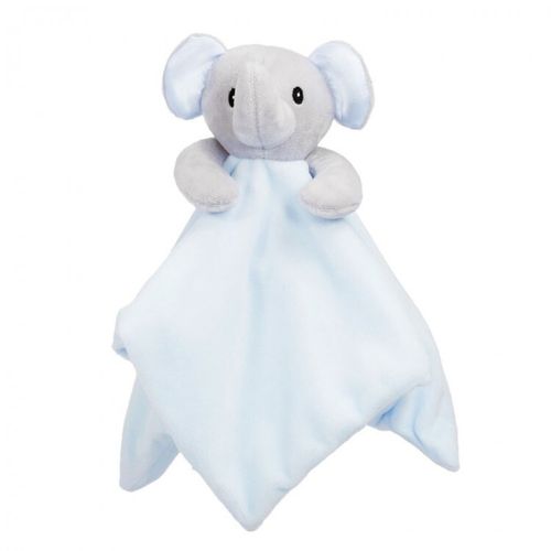 Personalised embroidered BABY Elephant comforter gift security blankie — image 3