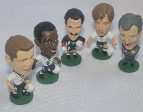 Corinthian Prostars England Football Figures Bundle of 5  90s Collectibles!