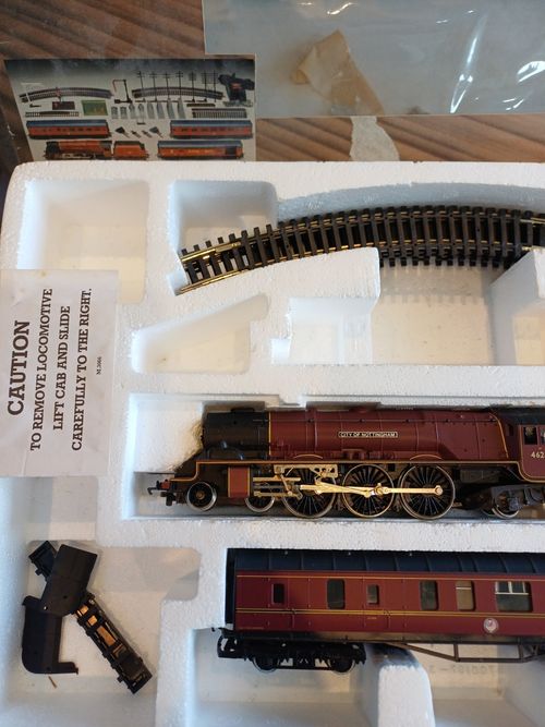 Hornby R758 Night Mail Express Train Set OO Gauge Boxed INCOMPLETE REF BD — image 3