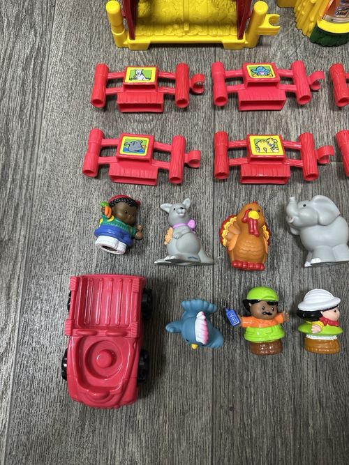 Fisher Price Little People Animal Zoo Playset With Figures Toy Bundle Boxed — image 9