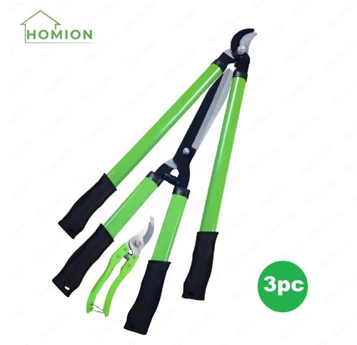 3pc Tree Lopper  Shears Secateurs Hedge Cutting Garden Pruning Plier Tool Set — image 1