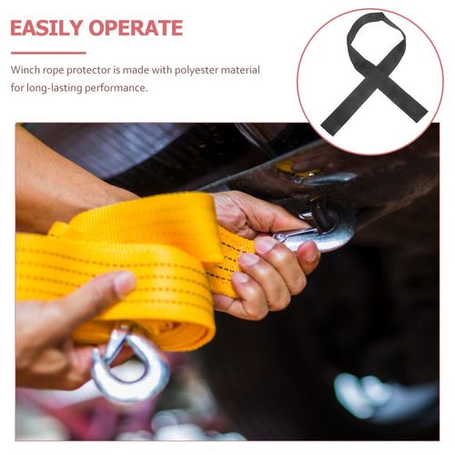 Winch Rope Protector Winch Rope Protective Sleeve Portable Winch Cable Sleeve — image 7