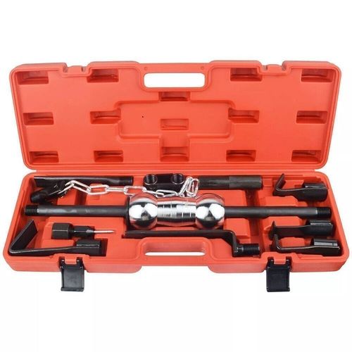 13-Piece Dent Puller Kit 10LB Slide Hammer Tool Set Hub Bearing Auto Body Repair — image 3