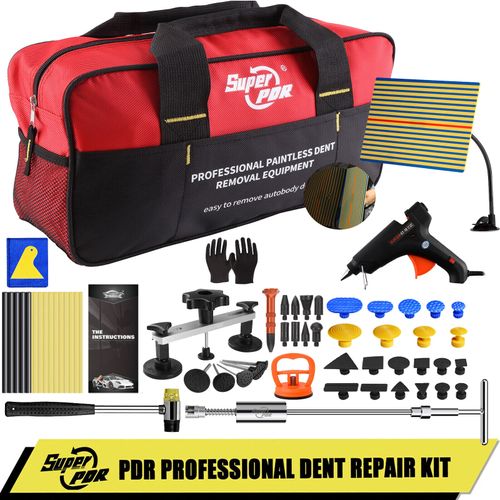 PDR Car Body Glue Puller Tabs Pulling Paintless Dent Repair Removal PDR Tool Kit — image 1