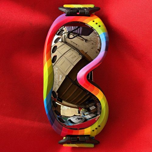Cairn Drop Frameless Rainbow Ski/Snowboard Goggles Mirrored Silver UV400