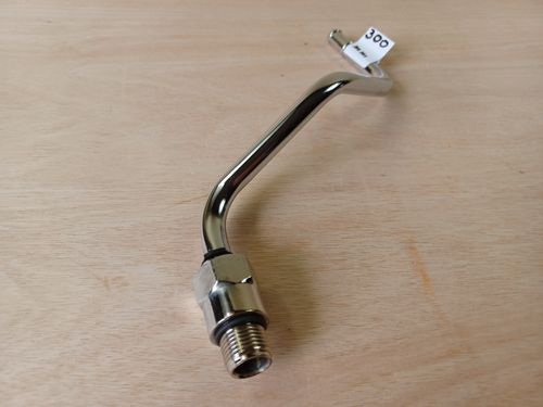 Harley Davidson Softail Heritage Classic Fat Boy Chrome Oil Tank Pipe Hose — image 4