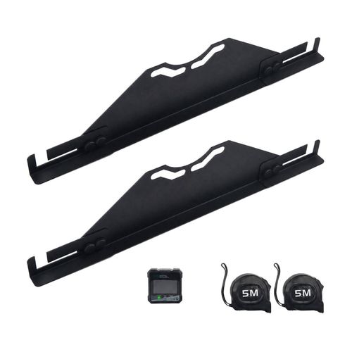 2 Pieces Wheel Alignment Positioning Tool Panel User-Friendly Alignment Tool Kit — image 3