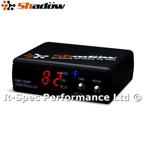 Cooling Fan Temperature Controller Display Engine Radiator Water Oil Temp 12v — image 2