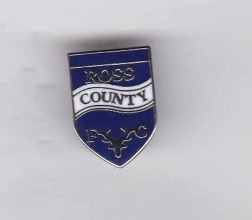 Ross County - lapel badge brooch fitting — image 1