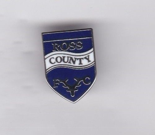 Ross County - lapel badge brooch fitting