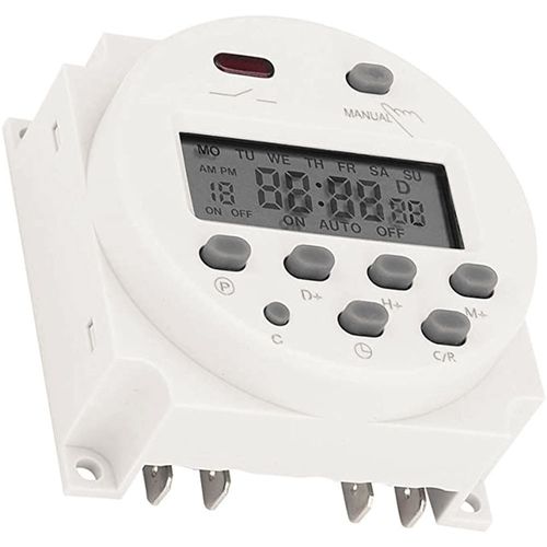 AC220V 240V Digital Programmable Timer Switch LCD Weekly Electronic Time Switch — image 7