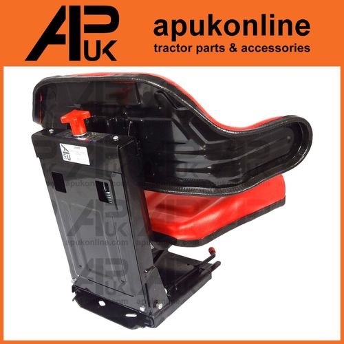 Red Suspension Seat for Massey Ferguson 135 140 148 165 230 240 250 550 Tractor — image 7
