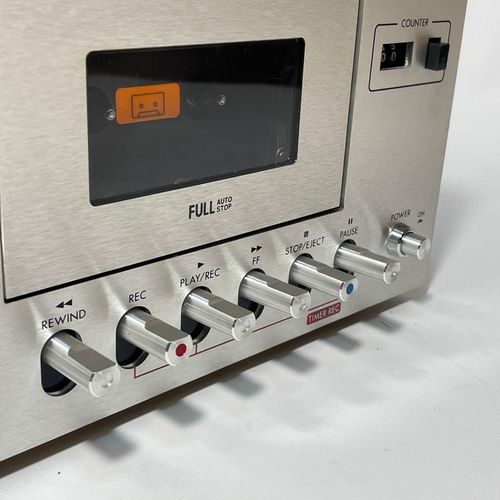 Victor KD-31 ANRS Stereo Cassette Deck Serviced LED Peak Meter Fully Functional — image 7