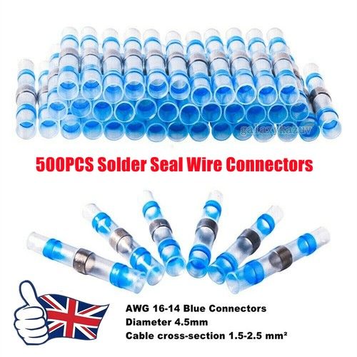 Solder Seal Sleeve Heat Shrink Wire Connectors Terminals Waterproof High Quality