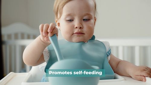 Primeflex Essentials - Baby Weaning Set Feeding -  Blue  - gift box - Set of 6 - — image 9