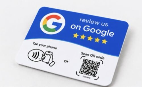 📱 NFC + QR Code Google Review Card – Business Review Card. — image 3