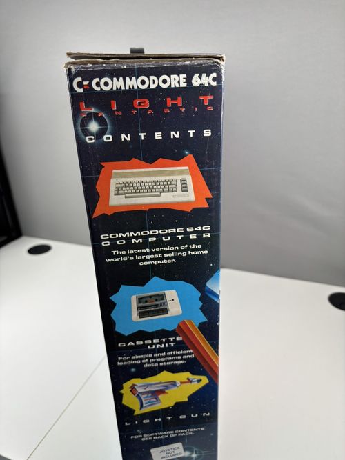 Commodore 64C Light Fantastic Boxed Datasette & Games , Tested Working   — image 5