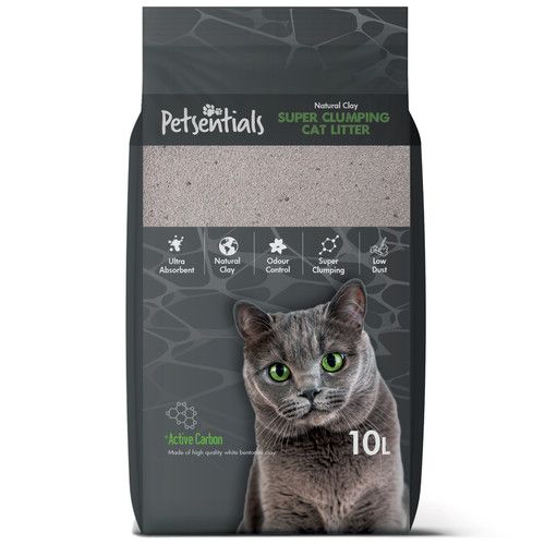 Petsentials Super Clumping Cat Litter Fresh Linen Scent / Active Carbon Bundles