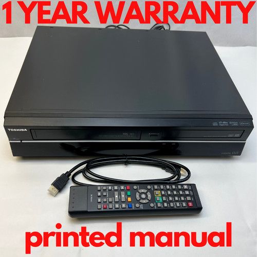 Toshiba DVR19 Freeview DVD/VCR Combi Recorder With HDMI and USB *VHS TO DVD*