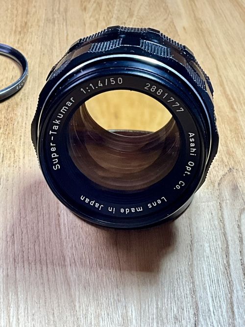 Pentax Spotmatic SP SLR Camera Super Takumar f/1.4 50mm Lens Asahi Pentax — image 10
