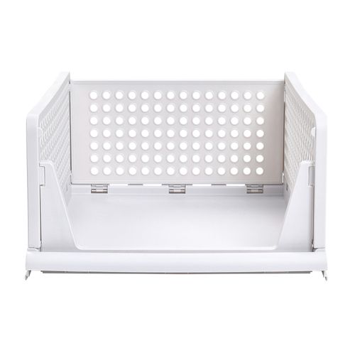 4x Stackable Folding Wardrobe Organiser Shelf Pull Out Closet Storage Box Drawer — image 11