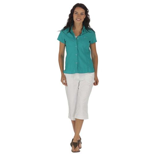 Regatta Womens Jerbra II Summer Golf Short Sleeve Cotton Shirt RRP £35 — image 2