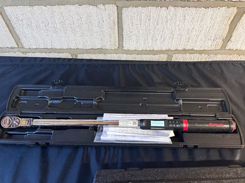 Snap-on TechAngle Electronic Torque Wrench 1/2” Drive Digital Display Ratchet