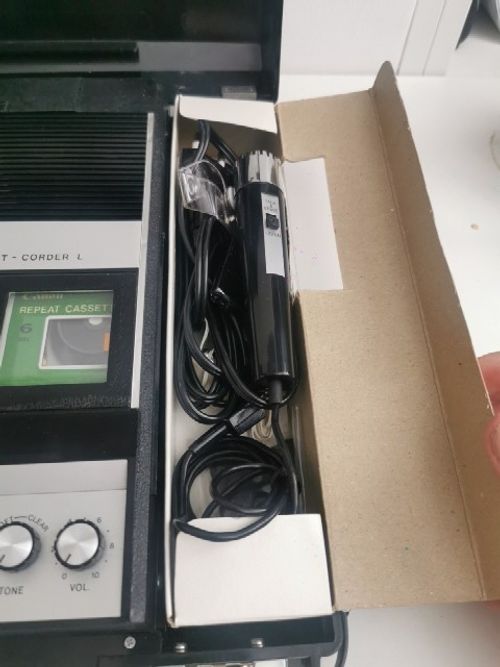 Vintage Canon Repeat-corder with Case & Instructions Working Order — image 5